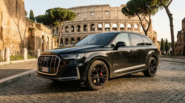 Audi SQ7 7seater 2023 — Florence Luxury Car Rental, Florence