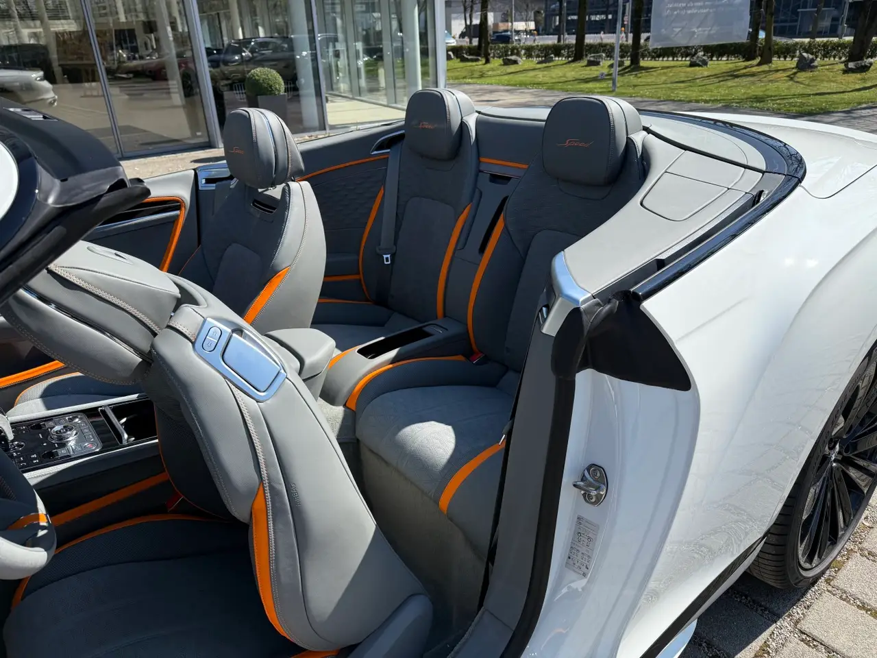 Bentley Continental GTC Speed 2025, rear view — Florence Luxury Car Rental, Florence. Bentley Continental GTC Speed in Florence The 2025 Bentley Continental GTC Speed is…