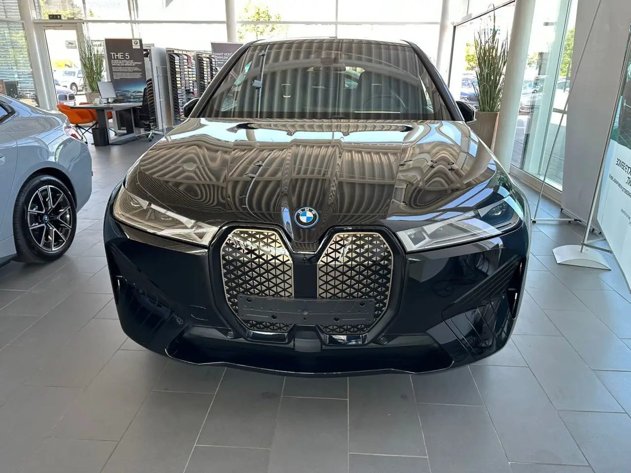 BMW IX M60 2023, front view — Florence Luxury Car Rental, Florence. Silent power for Fiesole hills, no fuel stops