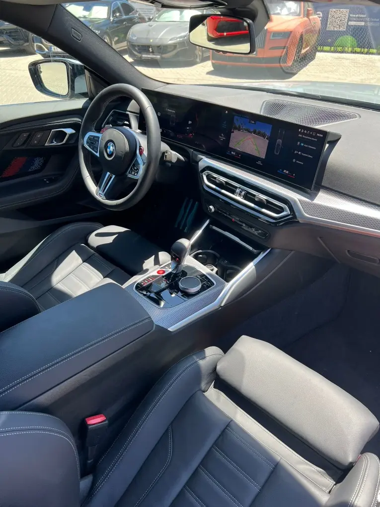 BMW M2 2024, front view — Florence Luxury Car Rental, Florence. BMW M2 in Florence The 2024 BMW M2 is available for rental in Florence, providing a sport…