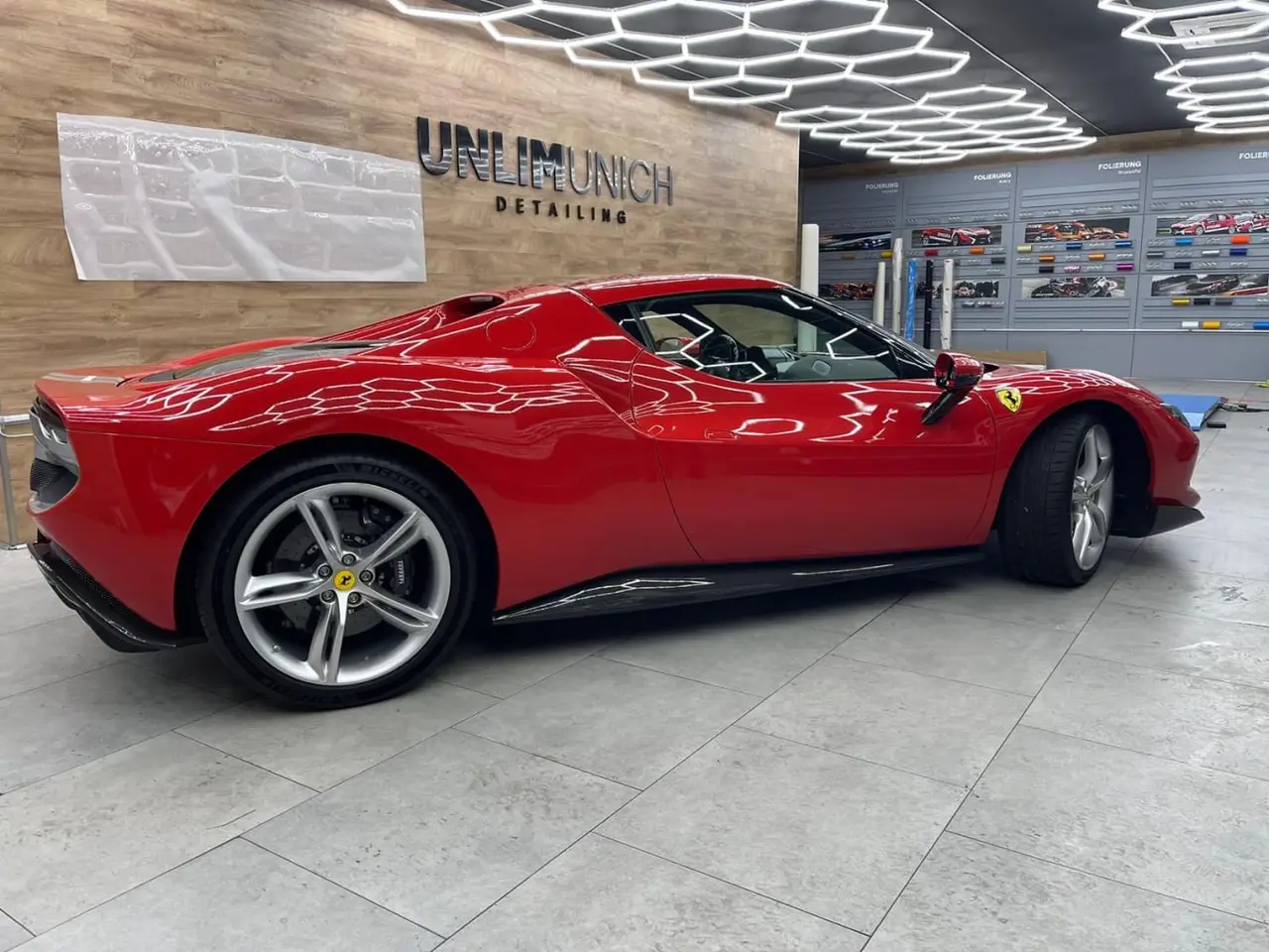 Ferrari 296 GTB 2023, interior — Florence Luxury Car Rental, Florence. Ferrari 296 GTB in Florence Renting the 2023 Ferrari 296 GTB in Florence provides a…