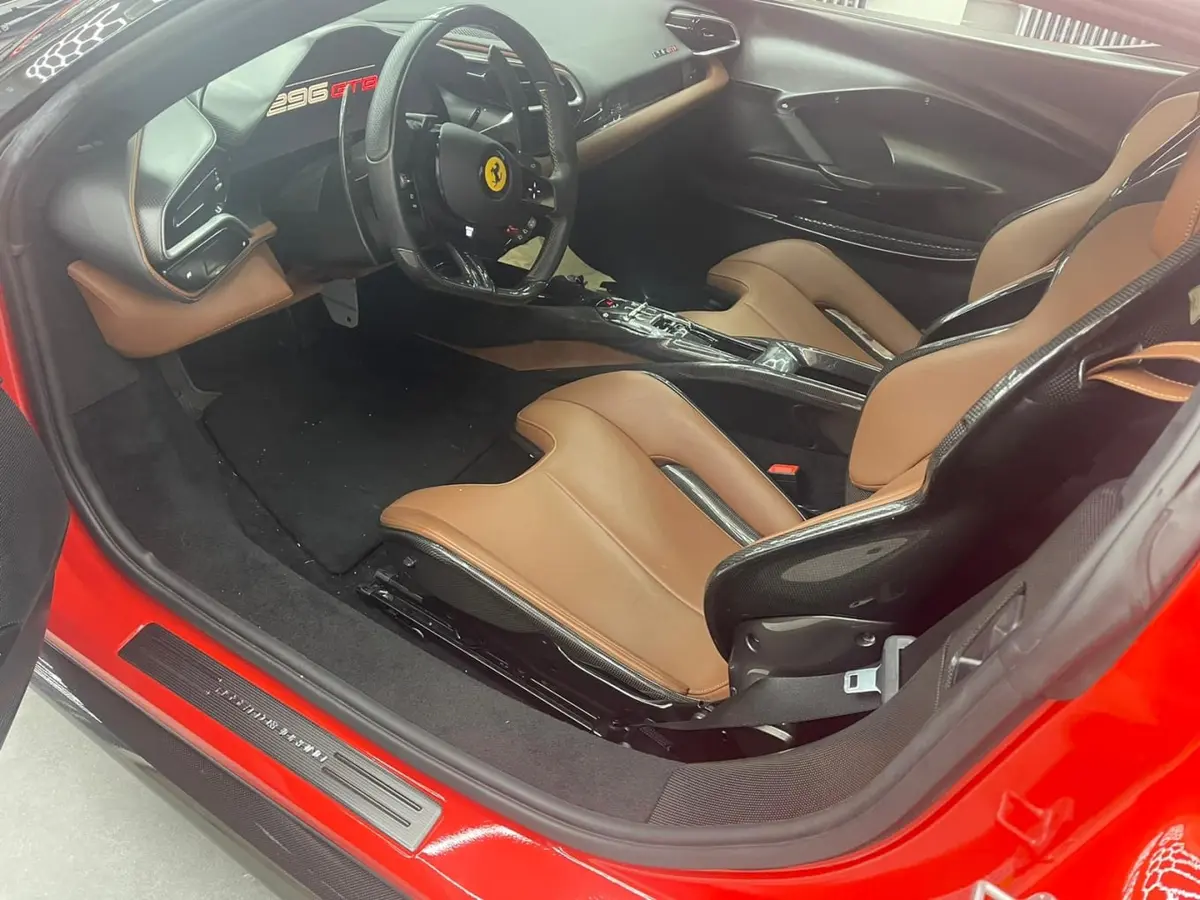 Ferrari 296 GTB 2023, dashboard — Florence Luxury Car Rental, Florence. Ferrari 296 GTB in Florence Renting the 2023 Ferrari 296 GTB in Florence provides a…