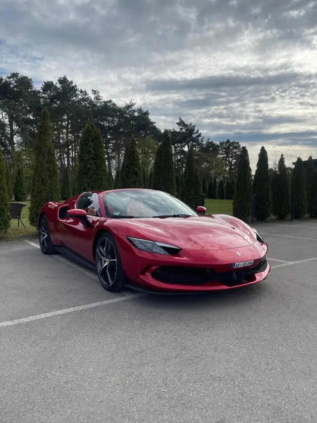 Ferrari 296 GTS Spider 2025 — Florence Luxury Car Rental, Florence