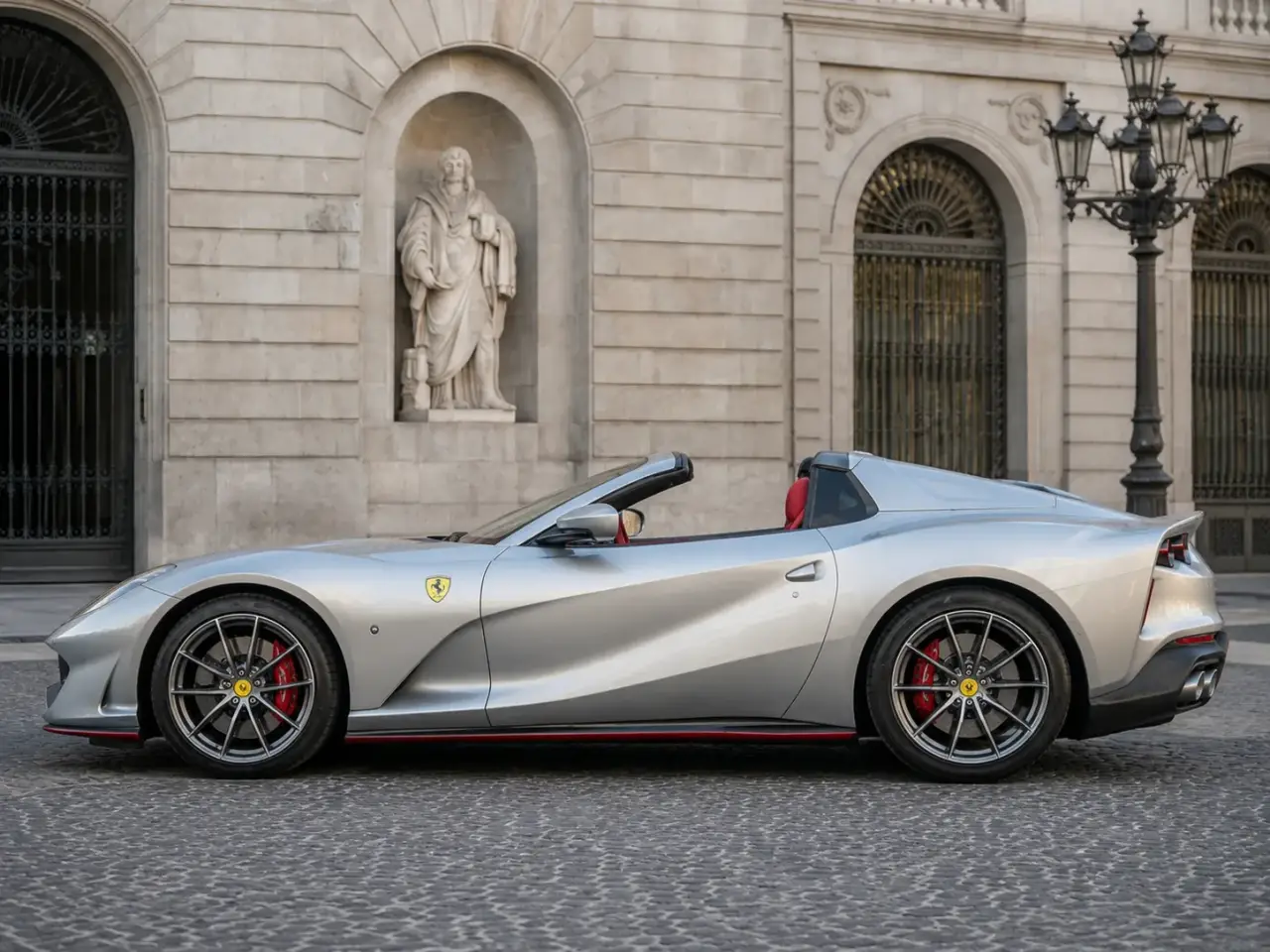 Ferrari 812 GTS 2024, dashboard — Florence Luxury Car Rental, Florence. Ferrari 812 GTS in Florence Renting the 2024 Ferrari 812 GTS in Florence provides a…