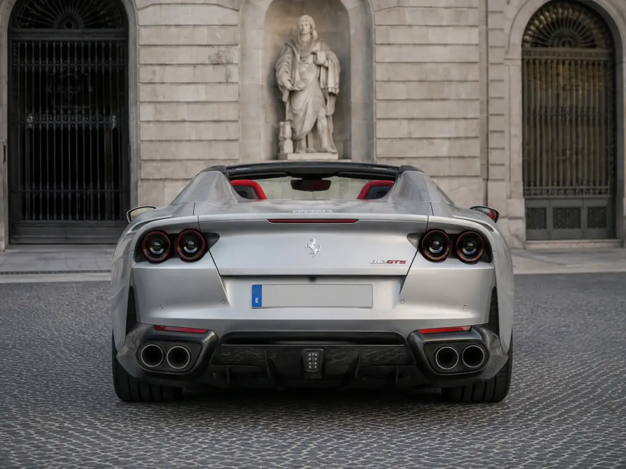 Ferrari 812 GTS 2024, exterior — Florence Luxury Car Rental, Florence. Ferrari 812 GTS in Florence Renting the 2024 Ferrari 812 GTS in Florence provides a…