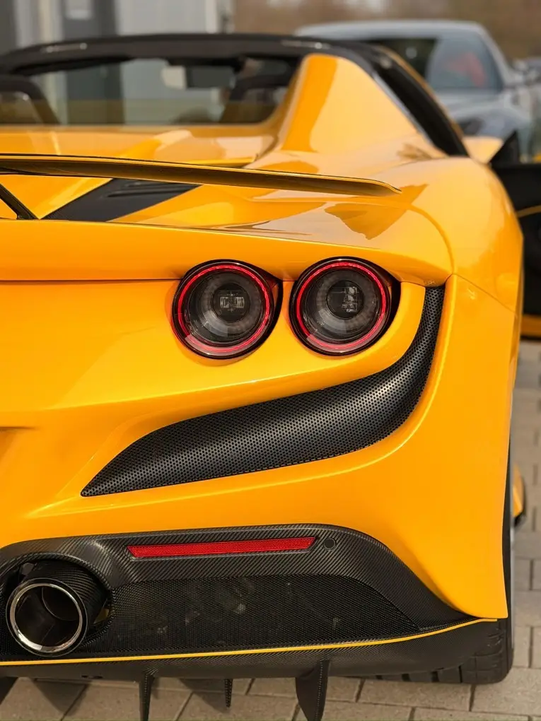 Ferrari F8 SPIDER 2023, front view — Florence Luxury Car Rental, Florence. Ferrari F8 SPIDER in Florence The 2023 Ferrari F8 SPIDER is available for rental in…
