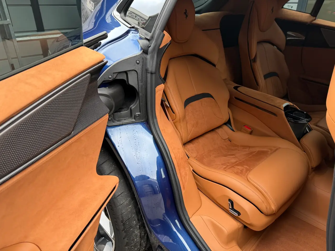 Ferrari Purosangue 2024, dashboard — Florence Luxury Car Rental, Florence. Four seats, one hill road to Fiesole