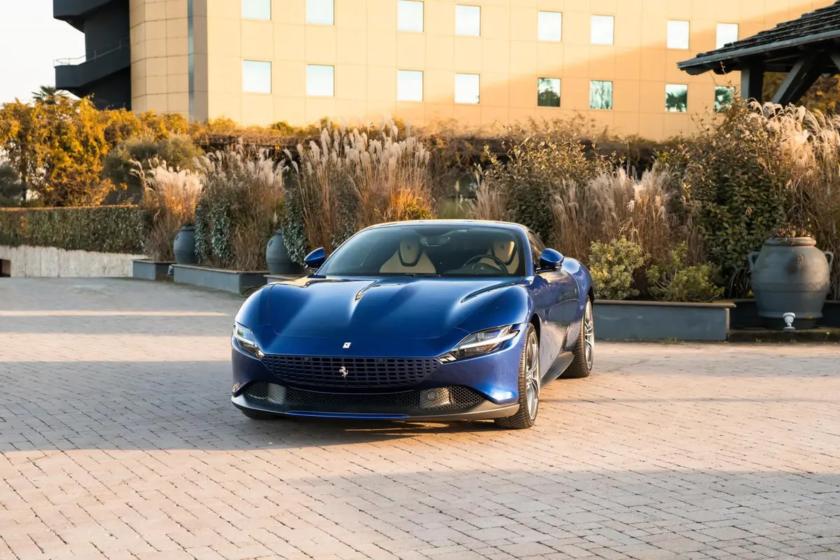 Ferrari Roma 2025 — Florence Luxury Car Rental, Florence. Ferrari Roma in Florence Renting the 2025 Ferrari Roma in Florence provides a sport model…