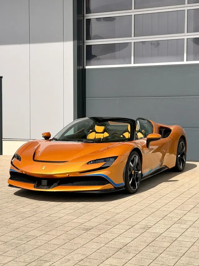 Ferrari SF90 Spider Tailor Made 2025 — Florence Luxury Car Rental, Florence