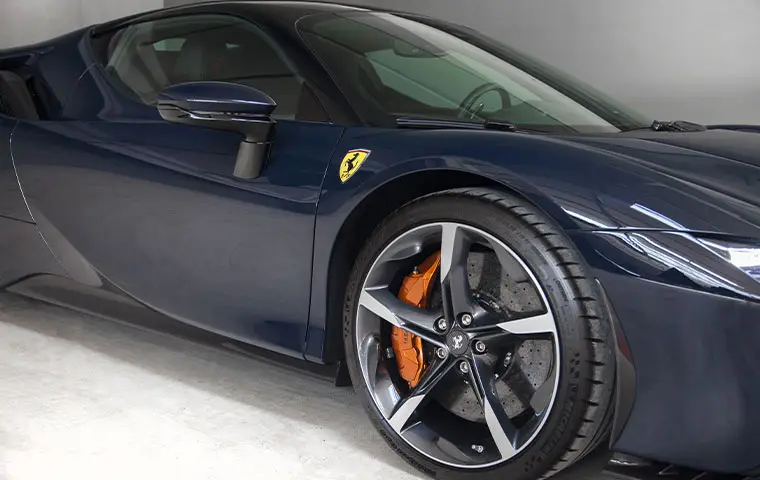 Ferrari SF90 Stradale 2025, front view — Florence Luxury Car Rental, Florence. Ferrari SF90 Stradale in Florence Renting the 2025 Ferrari SF90 Stradale in Florence…