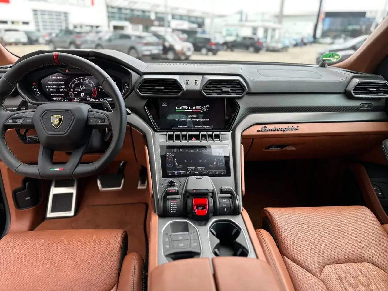 Lamborghini Urus S 2023, rear view — Florence Luxury Car Rental, Florence. Lamborghini Urus S in Florence Renting the 2023 Lamborghini Urus S in Florence provides…