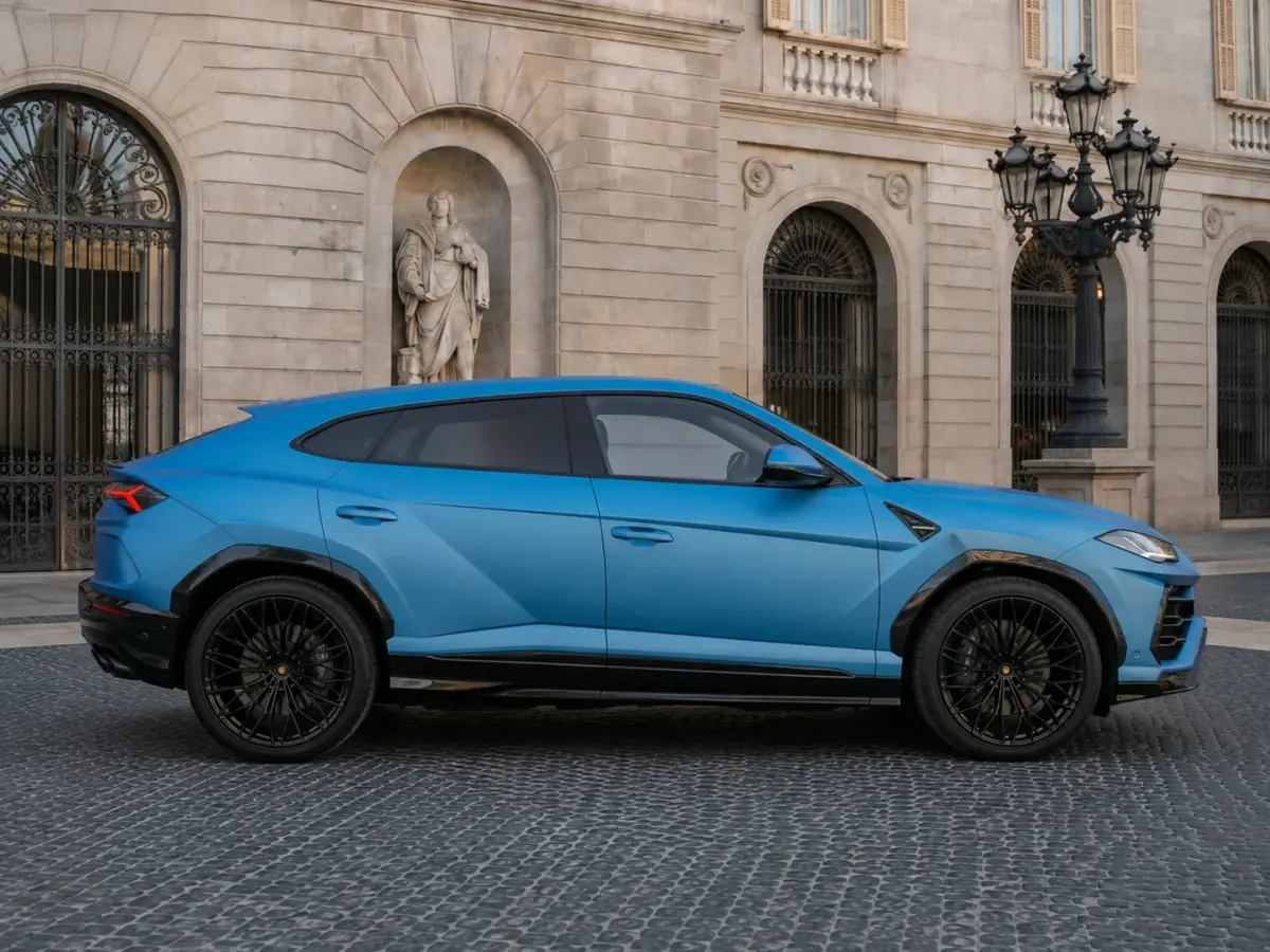 Lamborghini Urus SE 2025, rear view — Florence Luxury Car Rental, Florence. Lamborghini Urus SE in Florence Renting the 2025 Lamborghini Urus SE in Florence provides…