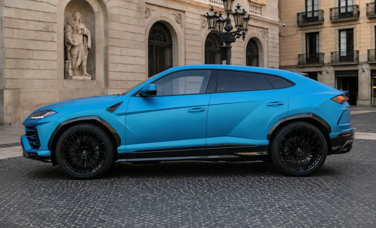 Lamborghini Urus SE 2025, side profile — Florence Luxury Car Rental, Florence. Lamborghini Urus SE in Florence Renting the 2025 Lamborghini Urus SE in Florence provides…