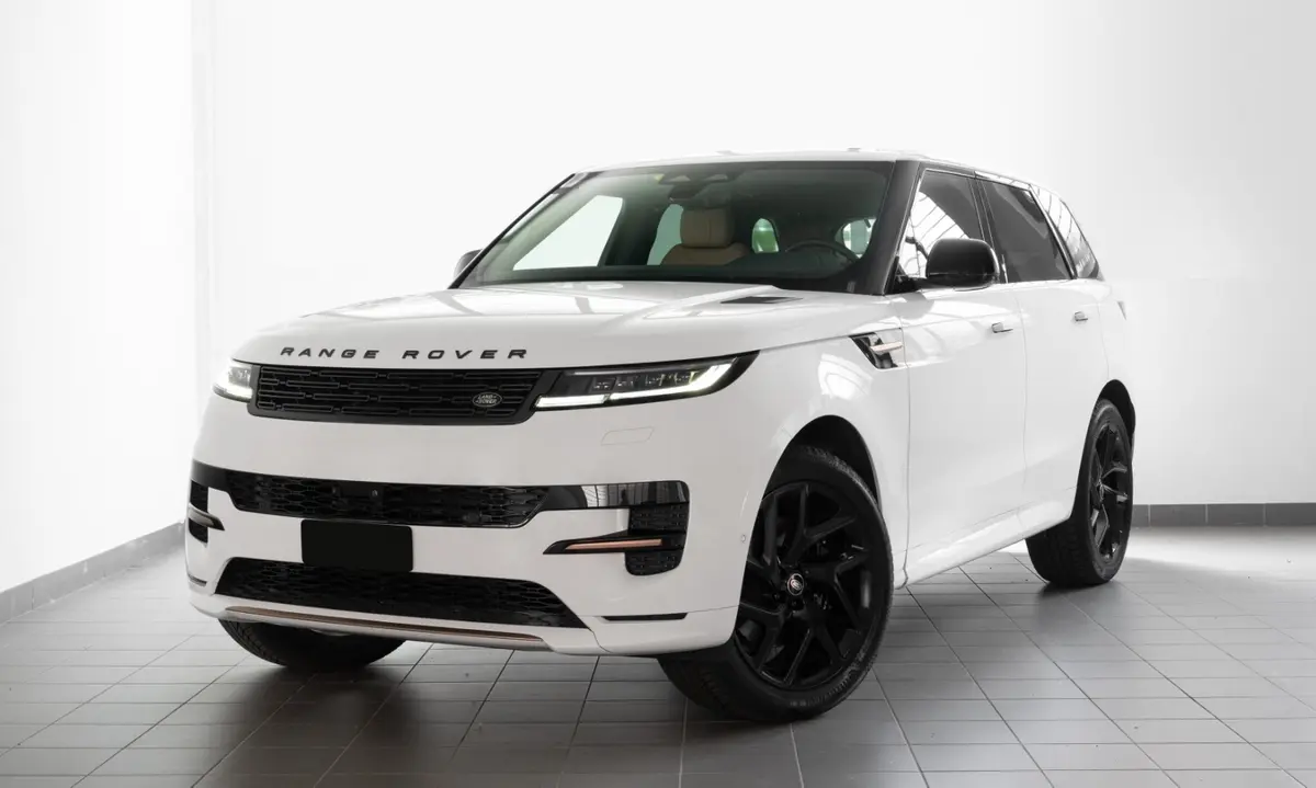 Land Rover Range Rover Sport 2025, rear view — Florence Luxury Car Rental, Florence. Land Rover Range Rover Sport in Florence Renting the 2025 Land Rover Range Rover Sport in…