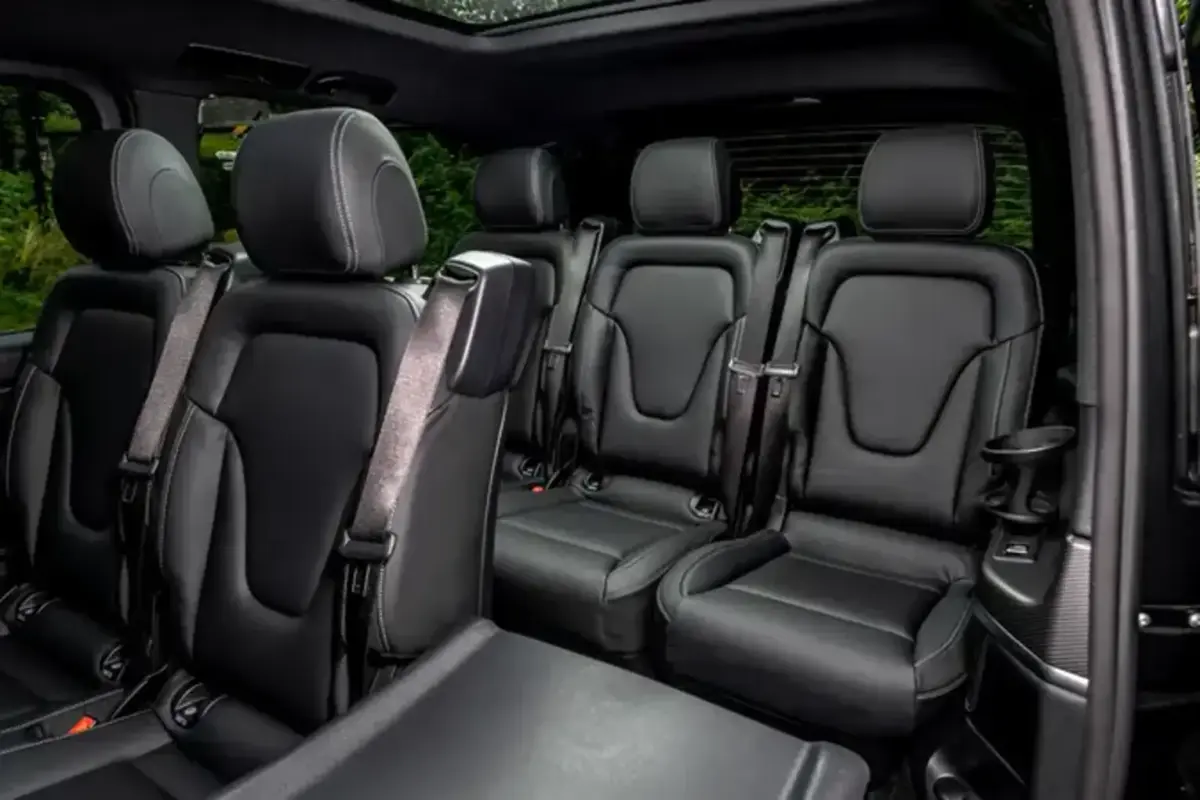 Mercedes Benz V300 8 seats 2025, exterior — Florence Luxury Car Rental, Florence. Mercedes Benz V300 8 seats in Florence Renting the 2025 Mercedes Benz V300 8 seats in…