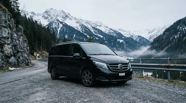 Mercedes Benz V300 8 seats 2025 — Florence Luxury Car Rental, Florence