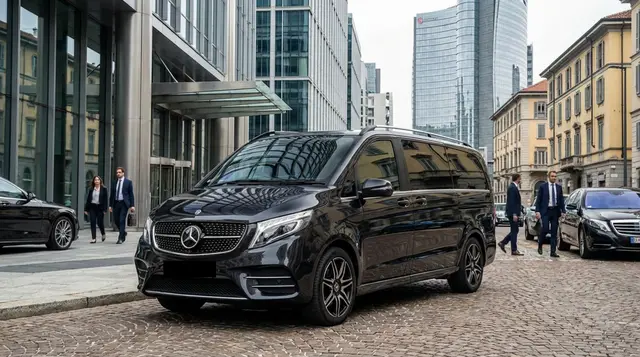 Mercedes V Class 2026 — Florence Luxury Car Rental, Florence