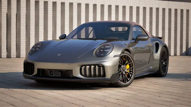Porsche 911 992 Carrera Turbo S Cabrio 2026 — Florence Luxury Car Rental, Florence