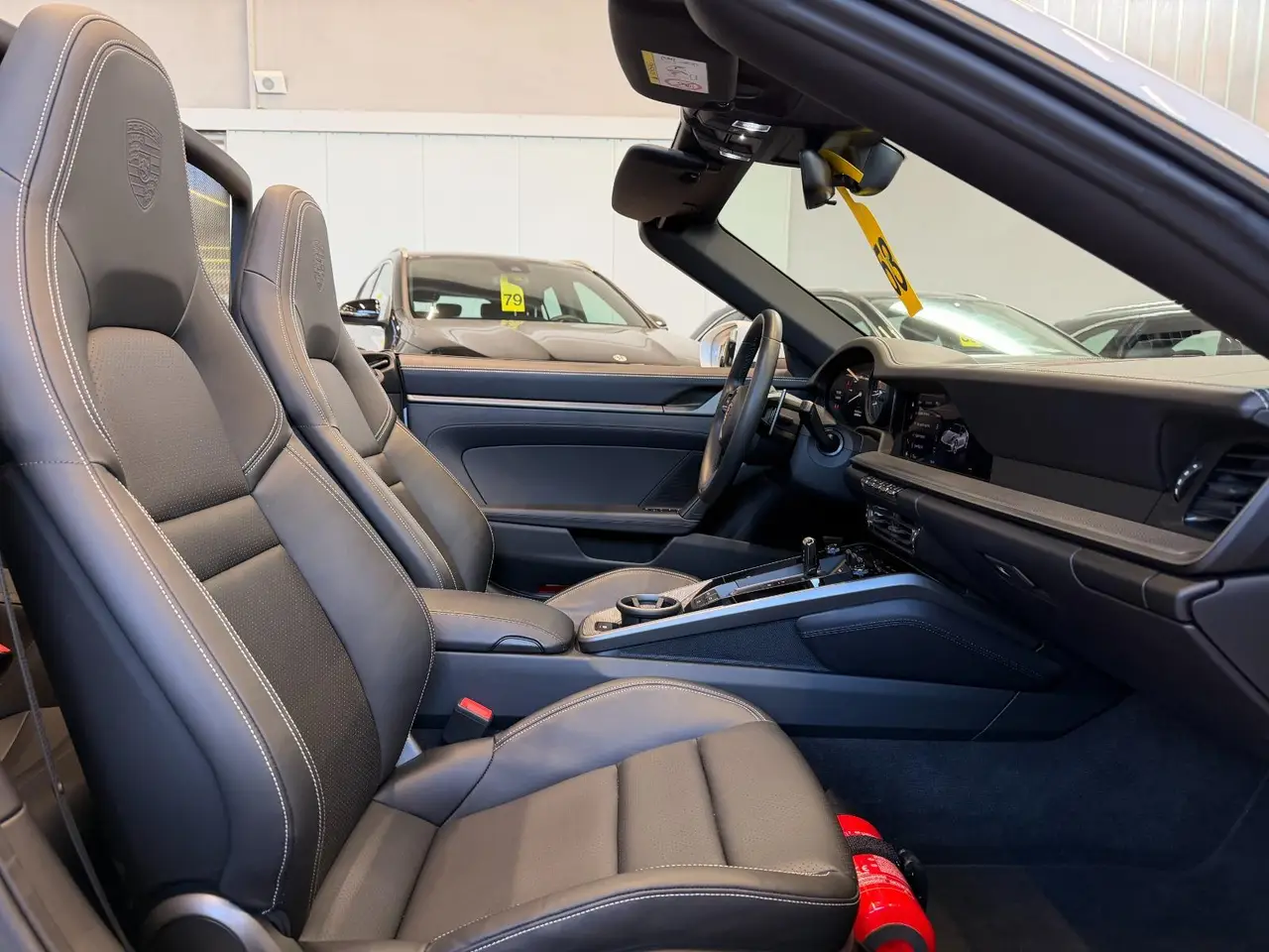 Porsche 911 Carrera S Cabrio (992) 2025, exterior — Florence Luxury Car Rental, Florence. Porsche 911 Carrera S Cabrio (992) in Florence Renting the 2025 Porsche 911 Carrera S…