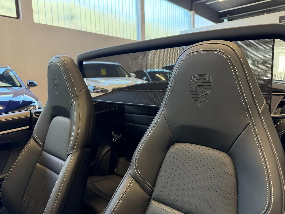 Porsche 911 Carrera S Cabrio (992) 2025, rear view — Florence Luxury Car Rental, Florence. Porsche 911 Carrera S Cabrio (992) in Florence Renting the 2025 Porsche 911 Carrera S…
