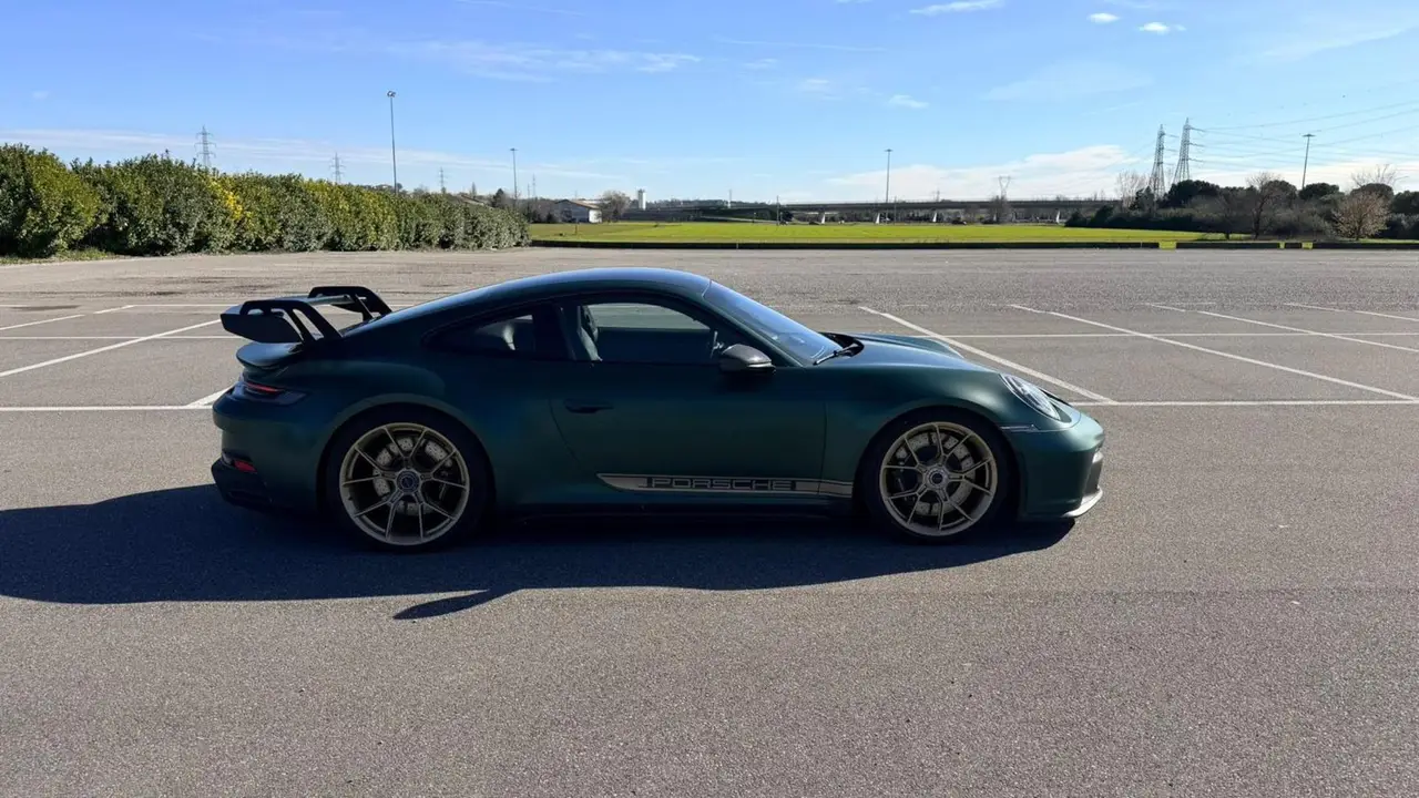 Porsche 911 GT3 2026, exterior — Florence Luxury Car Rental, Florence. Porsche 911 GT3 in Florence Renting the 2026 Porsche 911 GT3 in Florence provides a sport…
