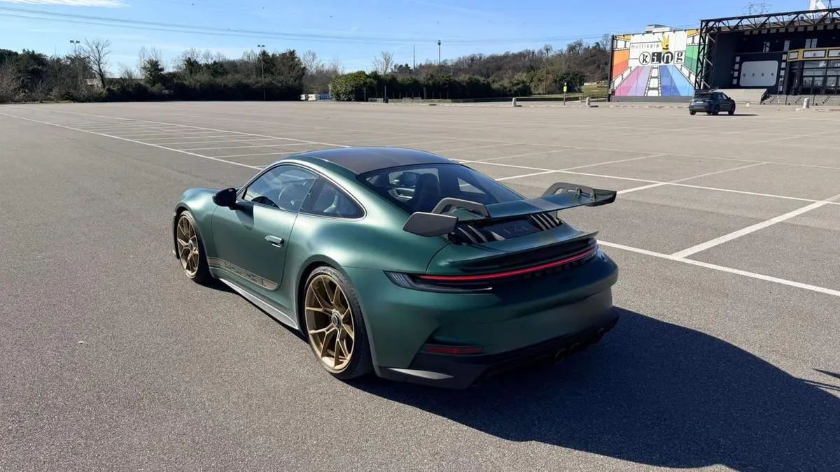 Porsche 911 GT3 2026, front view — Florence Luxury Car Rental, Florence. Porsche 911 GT3 in Florence Renting the 2026 Porsche 911 GT3 in Florence provides a sport…
