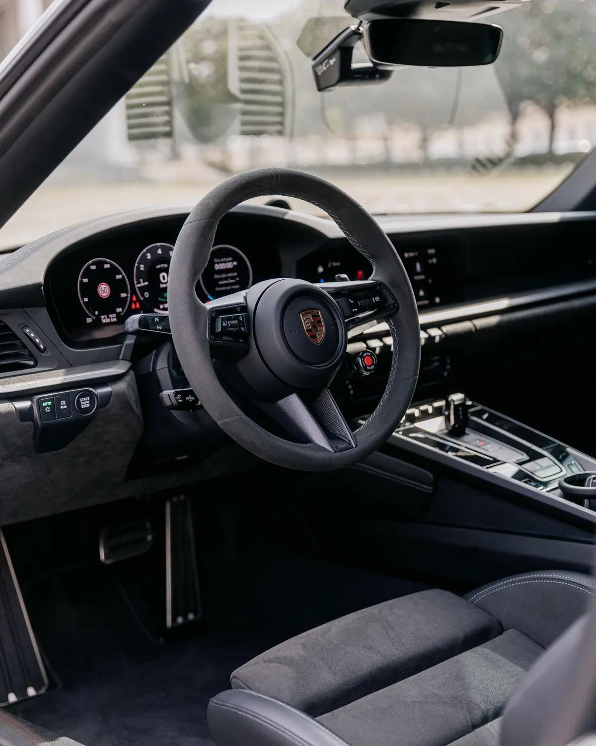 Porsche Carrera Spyder 992,2 GTS 2025, rear view — Florence Luxury Car Rental, Florence. Porsche Carrera Spyder 992,2 GTS in Florence Renting the 2025 Porsche Carrera Spyder…