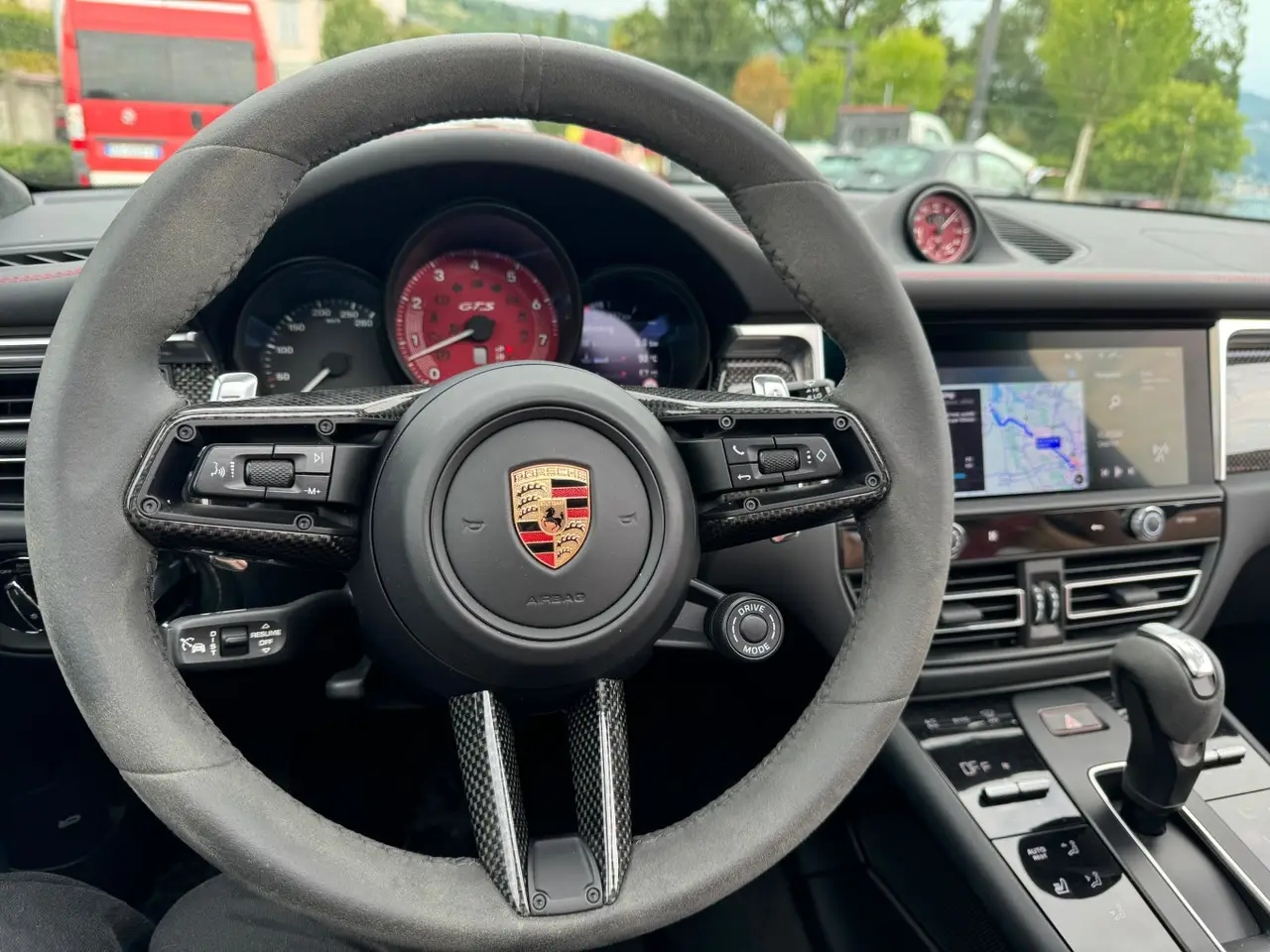 Porsche Macan GTS 2024, interior — Florence Luxury Car Rental, Florence. Porsche Macan GTS in Florence Renting the 2024 Porsche Macan GTS in Florence provides an…