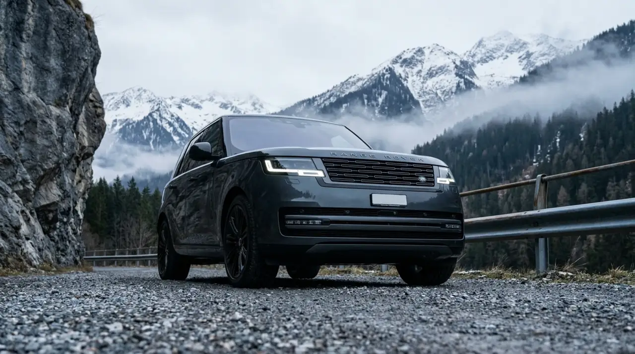 Rover Range Rover Autobiography P530 2026, rear view — Florence Luxury Car Rental, Florence. Rover Range Rover Autobiography P530 in Florence Renting the 2026 Rover Range Rover…