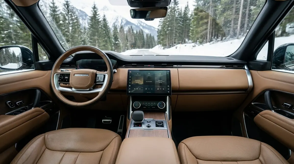 Rover Range Rover Autobiography P530 2026, interior — Florence Luxury Car Rental, Florence. Rover Range Rover Autobiography P530 in Florence Renting the 2026 Rover Range Rover…