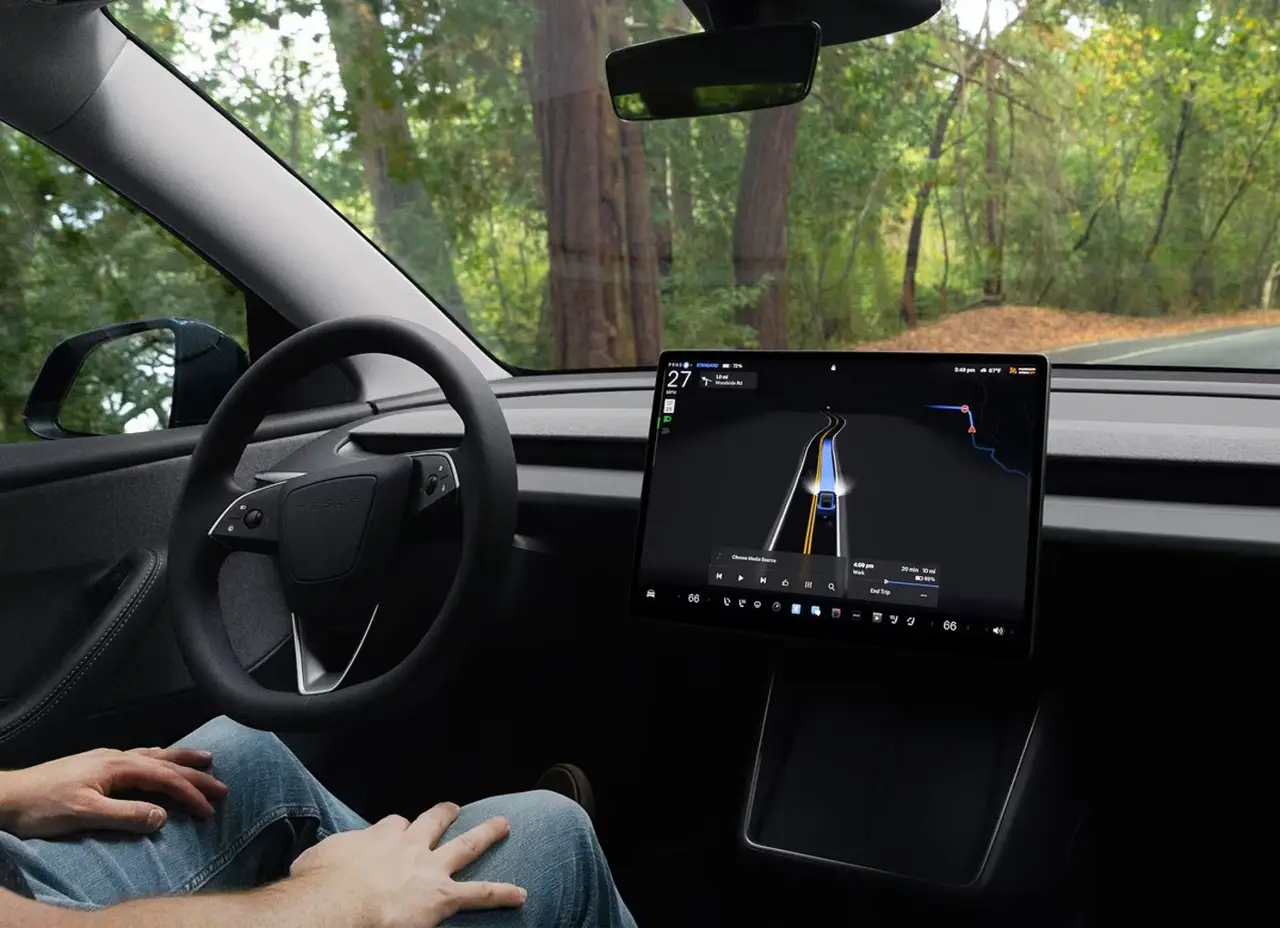 Tesla Model 3 Performance 2026, dashboard — Florence Luxury Car Rental, Florence. Tesla Model 3 Performance in Florence Hiring the 2026 Tesla Model 3 Performance in…